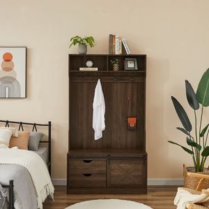 WB002 Appendiabiti da Ingresso con Organizer per Posta e Chiavi - Product Image 1