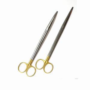 Tijeras de acero inoxidable Mayo para disección, juego de instrumentos quirúrgicos con certificación ISO, herramientas de corte quirúrgicas reutilizables, Pakistán - Product Image 1