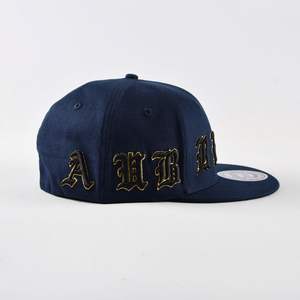 Gorras Snapback de Ciclismo de Malla Ajustables de 6 Paneles con Bordado 3D, Visera Plana, Azules, con Logotipo Personalizado, Venta al por Mayor, Aceptamos PayPal - Product Image 4