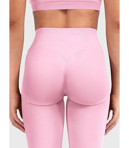 Leggings Deportivos Transpirables con Efecto Levanta Glúteos para Mujer, Cintura Elástica, Sin Costuras, Efecto Scrunch, 24 Pulgadas, para Gimnasio, Yoga, Baderiy - Product Image 2
