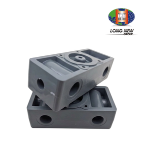 LONGNEW Composants de boîtier mécanique en plastique ABS/PP/PC gris personnalisés, moulage par injection OEM - Product Image 2