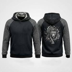 Sudaderas Cálidas para Mujer, Sudaderas para Hombre, Sudaderas con Forro Polar, Sudadera Extra Grande de Color Sólido para Invierno - Product Image 3