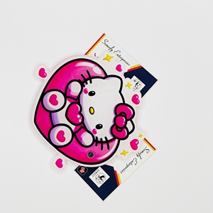 Palette de rangement magnétique pour cils en acrylique écologique, design professionnel de dessin animé, motif papillon et fleur - Product Image 5