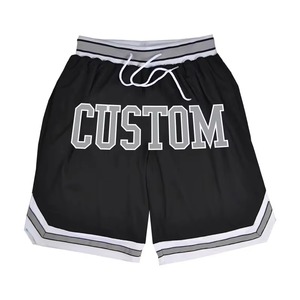 Pantalones Cortos de Baloncesto Personalizados, Cómodos, de Poliéster y Algodón, para Hombre, Deportivos, de Secado Rápido, con Malla - Product Image 2