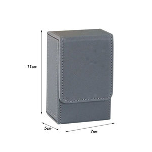 Étui en cuir pour cartes à jouer, sac de rangement pour jeux de cartes, boîte à cartes de tarot, étui en cuir pour collection de jeux de société, étui de poker - Product Image 4