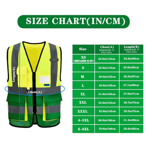 Gilet de sécurité réfléchissant de haute qualité, respirant, imperméable, en polyester, haute visibilité, vêtements de travail pour hommes - Product Image 5