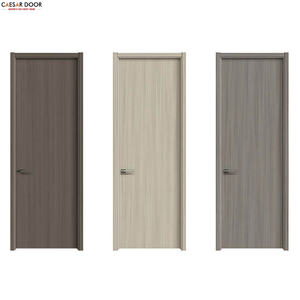 Portes intérieures modernes en WPC imitation bois, étanches, insonorisées, avec surface finie, pour chambre et villa, ouverture latérale - Product Image 6