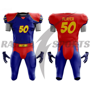 Tenues de football américain personnalisées pour équipes – Maillots de football américain sur mesure avec numéros de joueur imprimés par sublimation, respirants, pour les matchs - Product Image 6