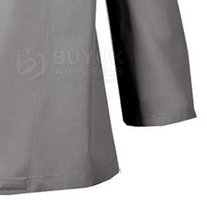 Chaqueta de Chef Profesional de Manga Larga, Transpirable y Duradera, de Poliéster/Algodón, con Cierre de Botones, para Uso en Restaurantes y Bares, Ropa de Trabajo para Hombre - Product Image 5