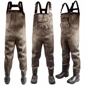 Hunting Bib Durable Fabric Insulated Hunting Bib <b>Men</b> <b>Wader</b> Bib Keeping Warm Outdoor Hunting Bib Overalls <b>for</b> <b>Men</b> - Product Image 1
