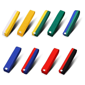 Cinturón Profesional de Jiu Jitsu BJJ para Artes Marciales, Colores Estándar, Alta Calidad, 100% Algodón Elástico, Transpirable, Ligero, Duradero, Servicio OEM - Product Image 5