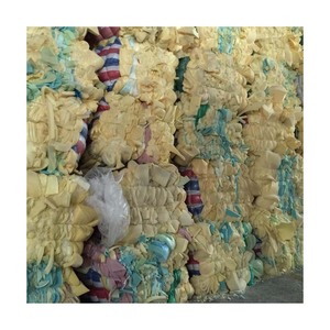 Déchets de mousse PU multicolores pour recyclage industriel, déchets de mousse PU blanche pour applications de mousse rebondie - Product Image 5