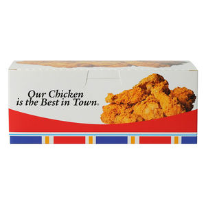 Cajas de Papel Personalizadas de Grado Alimenticio para Comida para Llevar, Empaque para Hot Dogs y Pollo Frito - Laminado Mate con Forro de Esponja - Product Image 6