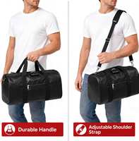 Bolsa para Documentos Impermeable y Resistente al Fuego con Cierre, Bolsa de Emergencia de Fibra de Vidrio con Revestimiento de Silicona y Correa para el Hombro para Portátil y Efectivo