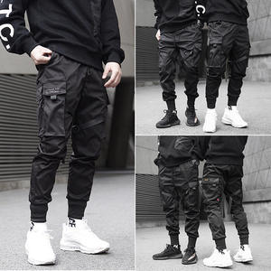 Pantalones Deportivos Casuales para Hombre, Color Sólido, Talla Grande, Pantalones Jogger con Frente Plano, Ropa Deportiva Urbana para Primavera, Teñido Liso - Product Image 5
