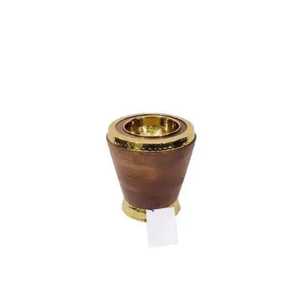Brûleur d'encens en bois avec couvercle en maille, insert rond, encensoir arabe pour Bakhoor, support de parfum artisanal pour table - Product Image 4
