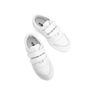 Calzado escolar blanco estilo baloncesto para niños SK1073 - Product Image 1