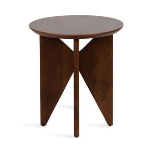 Mesa auxiliar funcional de madera diseñada para una colocación conveniente junto a un sofá, una silla o una cama. - Product Image 3