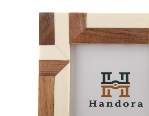 Premium Handmade <b>Wood</b> Inlay Photo <b>Frame</b> 4x6 | Luxury Tabletop <b>Picture</b> <b>Frame</b> | Home Decor & Gift Item - Product Image 3