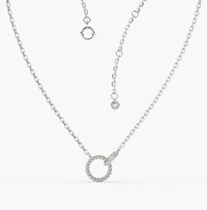 Colgante de Oro Amarillo de 14 Quilates con Diamante Creado en Laboratorio, Chapado en Oro Vintage, Certificado por IGI, para Mujer, Joyería de Lujo - Product Image 2