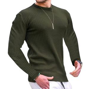 Camiseta de negocios de manga larga con solapa básica y ligera para hombre, ropa de calle transpirable con estampado digital - Product Image 1