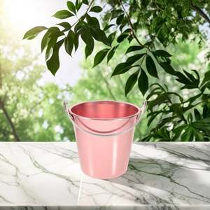 Cubo para Hielo Portofino, Diseño Mediterráneo Redondo, Resistente a la Oxidación, para Fiestas - Product Image 5