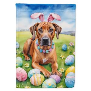 Boîte aux lettres multicolore Rhodesian Ridgeback Easter Egg Hunt Garden Flag Banner Décorative Yard Banner for Patio Artwork for Flower Beds - Product Image 1
