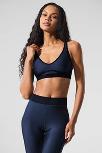 Ensemble de leggings et soutien-gorge de sport respirant, écologique et sans coutures pour femme, bretelles non ajustables, taille mi-haute, en Spandex/Nylon, pour Pilates et course à pied - Product Image 5