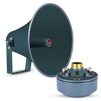 Ensemble de haut-parleurs à cornet 5Core PA, driver de compression 2 pouces, 600W, 16 ohms, corps en aluminium résistant aux intempéries, filetage 18 TPI