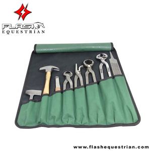 ชุดอุปกรณ์ Farrier ในห้องแล็บทำเอง,ชุดอุปกรณ์จัดเก็บกระเป๋าสตางค์แบบม้วนพร้อมชุดปลอกหนัง - Product Image 3