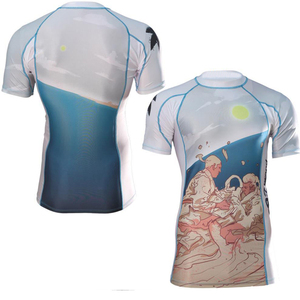 Rashguard Sublimado Personalizado al Por Mayor de Manga Larga para MMA y BJJ para Hombres y Mujeres - Product Image 1