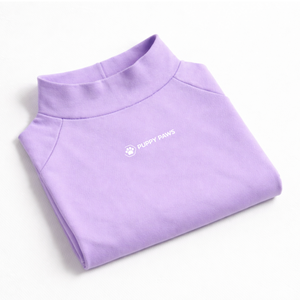T-shirt pour chien anti-UV violet léger, protection solaire estivale, doux, extensible, respirant et rafraîchissant - Product Image 6