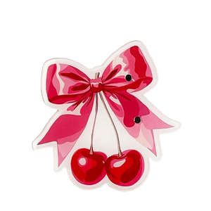 Palette de cils de luxe personnalisée au design cerise, en acrylique de qualité supérieure, organiseur de cils Pure View, plateau à cils avec poignée en velours - Product Image 1