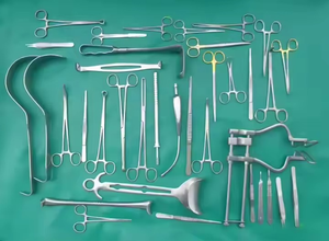 Juego de Laparotomía Básico Premium de 108 Piezas, Kit de Cirugía Abdominal de Acero Inoxidable de Grado Quirúrgico, Juego de Instrumentos para Cirugía Mayor - Product Image 4