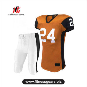 Camiseta de Fútbol Americano para Hombre, Cuello en V, Malla Transpirable, Manga Corta, Estampado 24 Tackle Twill, Corte Regular - Product Image 2