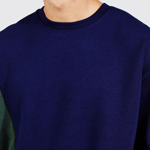 Sudadera con logo personalizado para hombre, de alta calidad, muy vendida, de color sólido, estilo oversize, básica. - Product Image 4