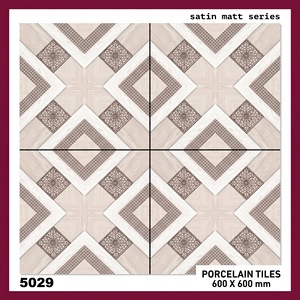 Carreaux de sol en porcelaine contemporains 600x600mm, texture mate, antidérapants, pour murs extérieurs et salles de bain - Product Image 5