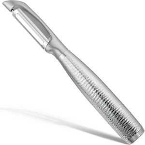 For Ultra Sharp I Type Vegetable <b>Peeler</b> 304 Stainless Steel Blade Silver Chrome Finish for <b>Potatoes</b> Heavy Duty Fruit Vegetable - Product Image 1