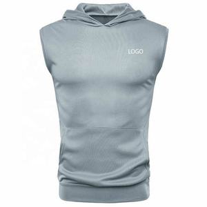 Custom Logo <b>Men's</b> <b>Sleeveless</b> Hoodie Adjustable Hot Selling New Arrival Wholesale Designer New Design <b>Men's</b> <b>Sleeveless</b> Hoodie - Product Image 5