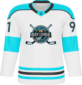 ชุดเสื้อฮอกกี้น้ำแข็งแขนยาวแบบเย็บติดกัน ดีไซน์โรงงานผลิต พร้อมชุดยูนิฟอร์ม 100% โพลีเอสเตอร์ สำหรับผู้ชาย ปรับแต่งได้เต็มที่ - Product Image 5