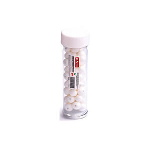 Perline Bianche ILAN da 8mm per Creazione di Gioielli - Product Image 2