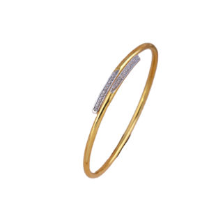 LUNA GLOW Adjustable Fine <b>Bangle</b> Bracelet with Adjustable <b>Charm</b> Design - Product Image 2