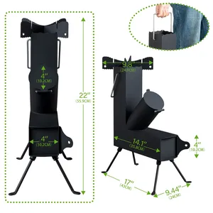 Brasero de Diseño para Exteriores, Brasero para Barbacoa Hecho a Mano con Tazón de Acero Inoxidable, Brasero Artístico Moderno para Exteriores - Product Image 2