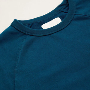 100% Cotton Fleece <b>Sweatshirt</b> for Men Long Sleeve Winter Pullover Oversized Embroidered Design Digital Printing Plain Dyed - Product Image 6