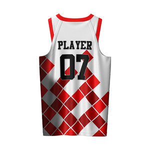 Uniformes de Baloncesto Personalizados para Hombre, Reversibles, sin Mangas, Sublimados por Delante, Transpirables, de Malla 100% Poliéster que Absorbe la Humedad - Product Image 3