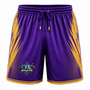 Competition Ready Soccer <b>Shorts</b> Lightweight Polyester Fabric Quick Dry Breathable Texture Reinforced Waist Professional Finish - Product Image 1