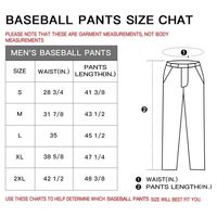 Celana Baseball Gradasi Oranye Navy, Bagian Bawah Terbuka, Poliester Tahan Lama, Menyerap Keringat, Fleksibel, Seragam Tim Atletik, Celana Baseball