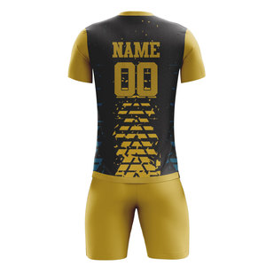 Maillots de football OEM en gros, uniformes de club de football, vêtements de sport personnalisés, manches courtes, imprimés, été - Product Image 2