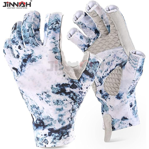 Gants de navigation à doigts coupés en cuir respirant, gants de bateau en cuir synthétique pour hommes à doigts courts, prix de gros abordable - Product Image 5