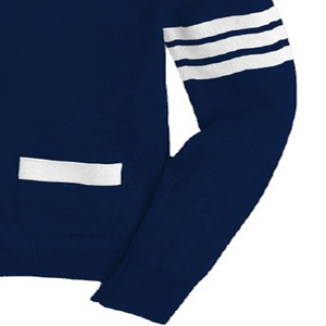 Pull cardigan tricoté à manches longues College University - Product Image 6